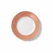 Solid Color Dessert Plate 19 Cm Rim Blush