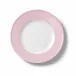 Solid Color Plate 26 Cm Rim Pale Rose