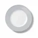 Solid Color Plate 26 Cm Rim Light Grey