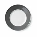 Solid Color Plate 26 Cm Rim Anthracite