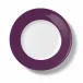 Solid Color Plate 28 Cm Rim Plum