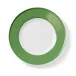 Solid Color Plate 28 Cm Rim Apple Green