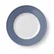 Solid Color Plate 28 Cm Rim Indigo