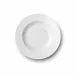 Solid Color Soup Plate 23 Cm Rim White