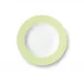Solid Color Soup Plate 23 Cm Rim Pistachio