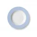 Solid Color Soup Plate 23 Cm Rim Morning Blue