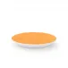 Solid Color Breakfast Saucer Tangerine