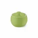 Solid Color Sugar Bowl With Lid 0.30 L Spring Green