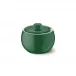 Solid Color Sugar Bowl With Lid 0.30 L Dark Green