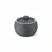 Solid Color Sugar Bowl With Lid 0.30 L Anthracite