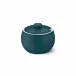 Solid Color Sugar Bowl With Lid 0.30 L Petrol