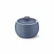 Solid Color Sugar Bowl With Lid 0.30 L Indigo
