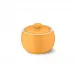 Solid Color Sugar Bowl With Lid 0.30L Tangerine