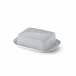 Solid Color Butter Dish Light Grey