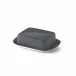 Solid Color Butter Dish Anthracite