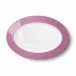 Solid Color Oval Platter 33 Cm Pink