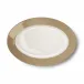 Solid Color Oval Platter 33 Cm Clay