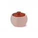 Solid Color Lid Of Sugar Bowl Paprika
