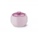 Solid Color Lid Of Sugar Bowl Pink