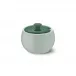 Solid Color Lid Of Sugar Bowl Dark Green