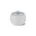 Solid Color Lid Of Sugar Bowl Light Grey