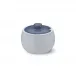 Solid Color Lid Of Sugar Bowl Indigo