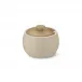 Solid Color Lid Of Sugar Bowl Clay