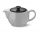 Solid Color Lid Of Teapot 1.1 L Black