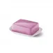 Solid Color Flat Of Butter Dish Pink