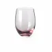 Solid Color Glas Tumbler 0.25 L Rosé