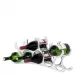 Alboran 9-Bottle Wine Rack