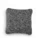 Cambon Square Small Black Decorative Pillow