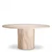 Florence Travertine Dining Table