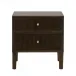 Highland 2-Drawer Nightstand Dutch Brown Oak