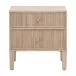 Highland Natural Oak 2-Drawer Nightstand