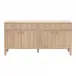 Highland Media Sideboard - Natural Oak