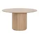 Belfast 54" Round Dining Table - Natural Oak