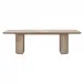 Halloway Natural Gray Acacia Extension Dining Table