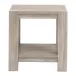 Adler Natural Gray Acacia End Table