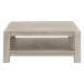 Adler Natural Gray Acacia Square Coffee Table
