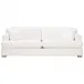 Dean 92" California Casual Sofa Performance Boucle Snow, Natural Gray Oak