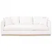 Siena 96" Plinth Base Sofa LiveSmart Machale-Ivory, Natural Gray Oak