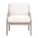 Stratton Club Chair Performance Boucle Snow, Natural Gray Beech