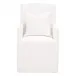 Shelter Slipcover Arm Chair with Casters LiveSmart Peyton-Pearl