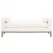 Keaton Upholstered Bench LiveSmart Peyton-Pearl, Natural Gray Oak