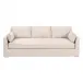 Thea Outdoor 90" Taper Arm Slipcover Sofa - Performance Allerton-Twine