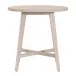 Carmel Washed Ever Teak Outdoor Round Counter Table 36"