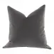 The Basic 22" Essential Pillow, Set of 2 Dark Dove Velvet