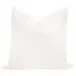 The Basic LiveSmart Boucle-Snow Essential Euro Pillow 26" Set of 2