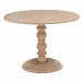Chelsea 42" Round Dining Table Smoke Gray Pine